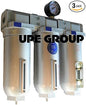 HEAVY DUTY INDUSTRIAL 3 STAGE COMPRESSED AIR CLEANER MOISTURE TRAP, COALESCING by Unknown