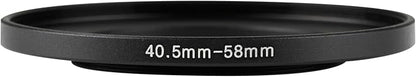 40.5-58mm Metal Step-Up Ring Adapter Compatible - Image 2