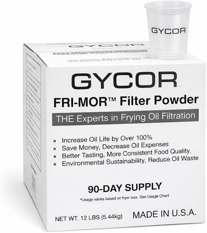 FRI-MOR™ Commercial Deep Fryer Oil Filter Powder – Oil Saver & Extender - Image 3
