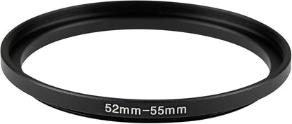 52-55mm Metal Step-Up/Down Ring Adapter Compatible - Image 3