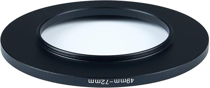 49mm to 72mm Step-Up Ring Filter Adapter - Image 3