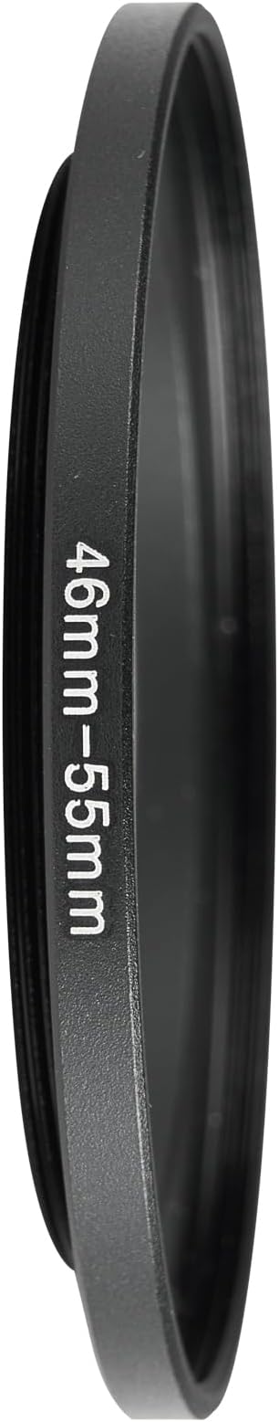 46-55mm Metal Step-Up Ring Adapter Compatible - Image 2