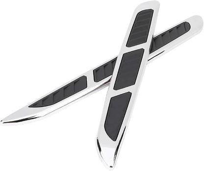 1 Pair Car Hood Vent Air Intake Grille, Car Exterior Hood Side Door Air Flow by UPALDHOU