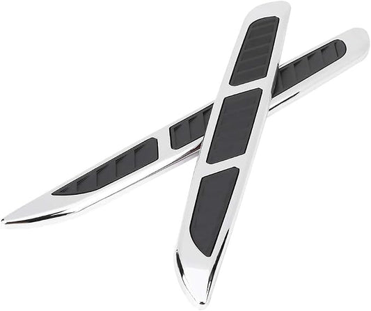 1 Pair Car Hood Vent Air Intake Grille, Car Exterior Hood Side Door Air Flow by UPALDHOU