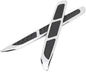 1 Pair Car Hood Vent Air Intake Grille, Car Exterior Hood Side Door Air Flow by UPALDHOU