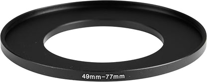 49-77mm Metal Step-Up/Down Ring Adapter Compatible - Image 3