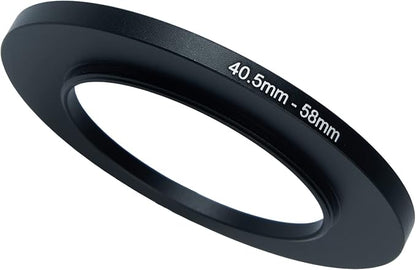 40.5mm to 58mm Step-Up Ring Filter Adapter by BETUYESS