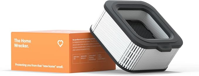 Mila Air Home Wrecker H12 HEPA Home Replacement Filter, Genuine Mila Air Filter by Mila