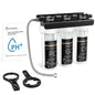 Under Sink Alkaline Water Filter, 9-Layer Water Filter System Reduces Heavy by WINGSOL