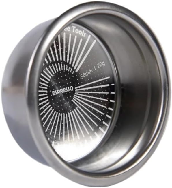 Precision High Extraction 20g Coffee Filter Basket 304 Stainless Steel 58mm by MUSM
