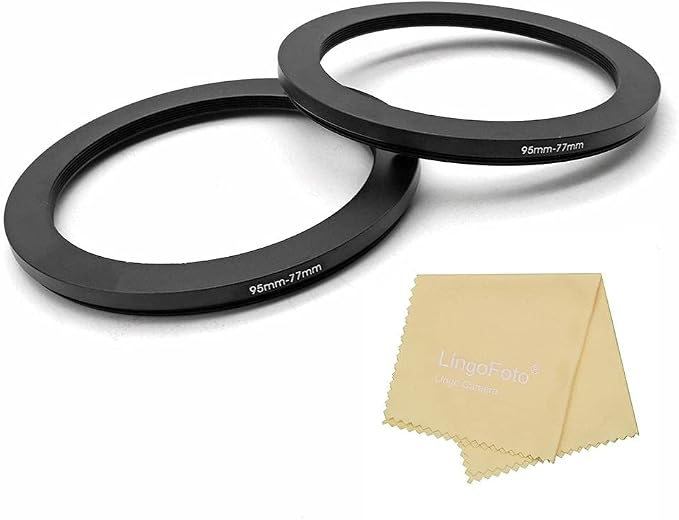 95 to 77mm Metal Step Rings, 95mm to 77mm Step Down Ring Filter Ring Adapter - Image 6