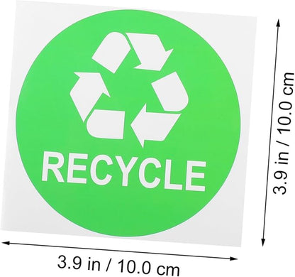 9pcs Trash Can Classification Stickers Recycling Labels - Image 6