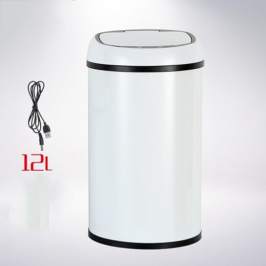 Portable Rechargeable Creative Intelligent Sensor Trash Can Household Electric - Image 3