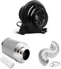 iPower 4 Inch 230 CFM Inline Fan Circulation Vent Blower, Air Carbon Filter by iPower