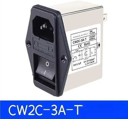IEC Power Filter, Inlet Power Socket, IEC Socket Power Filter - Image 4
