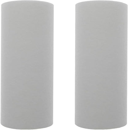 Tier1 10 Micron 10 Inch x 4.5 Inch | 2-Pack Spun Wound Polypropylene Whole by Tier1