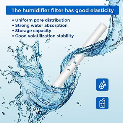 40 Pieces Humidifier Filter Cotton Refill Travel Mini Humidifier Filters Sticks - Image 4