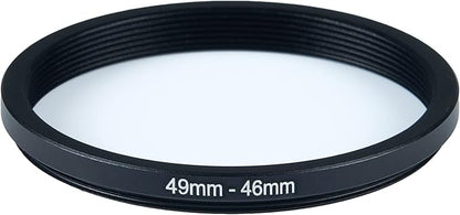 49mm to 46mm Step-Down Ring Filter Adapter - Image 2
