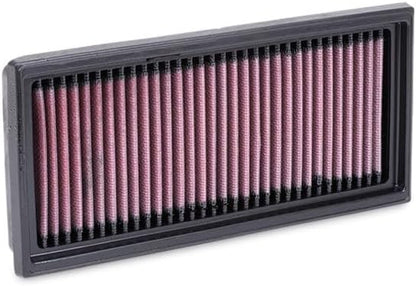 K&N Engine Air Filter: Reusable, Clean Every 75, 000 Miles, Replacement Car Air - Image 3