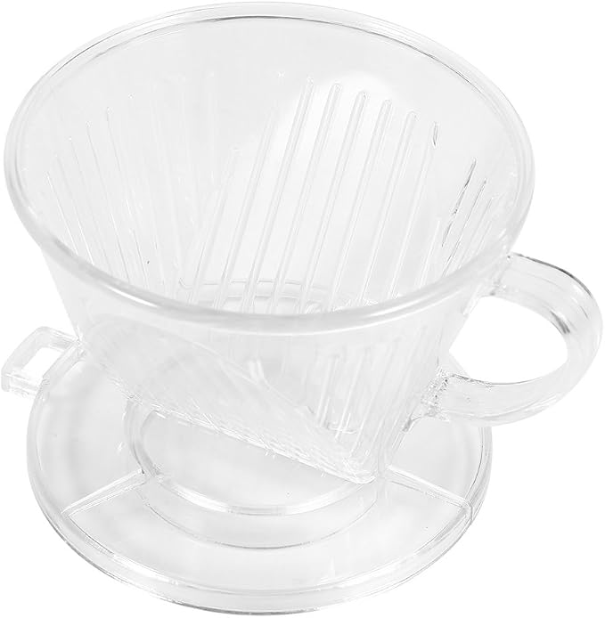 GLOGLOW Coffee Filter Transparent Reusable Coffee Filter, Cone Shape, - Image 6