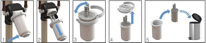 EcoPure EPWHE Whole Home Pivotal Water Filtration System – Reduces Sediment & - Image 5
