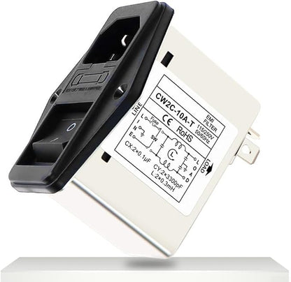 IEC Power Filter, Inlet Power Socket, IEC Socket Power Filter - Image 5