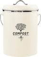 Kitchen Countertop Compost Bin, Odor Resistant Indoor Compost Bin by Holismo
