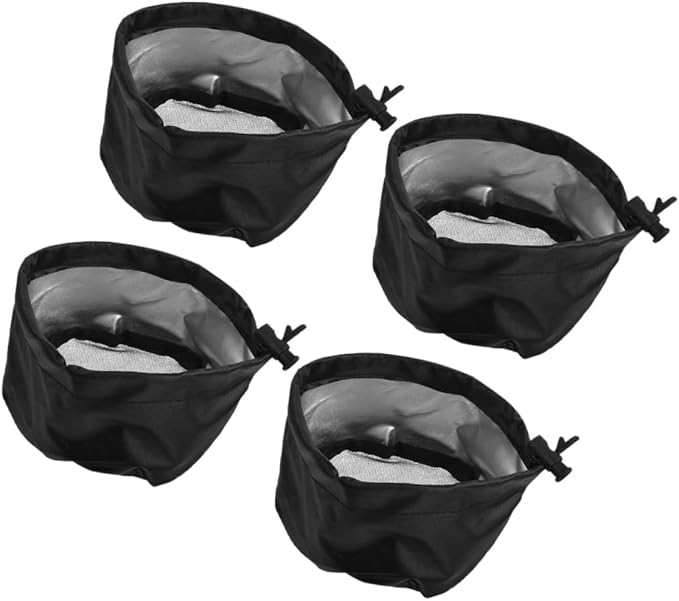 4pcs Grow Tent Vent Covers Dust Duct Filters Drawstring and Buckle - Image 7