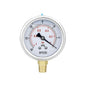 30 inHg Vacuum Silicone Oil Liquid Filled Low Pressure Gauge, 2.5" Dial Size by BPSSDI