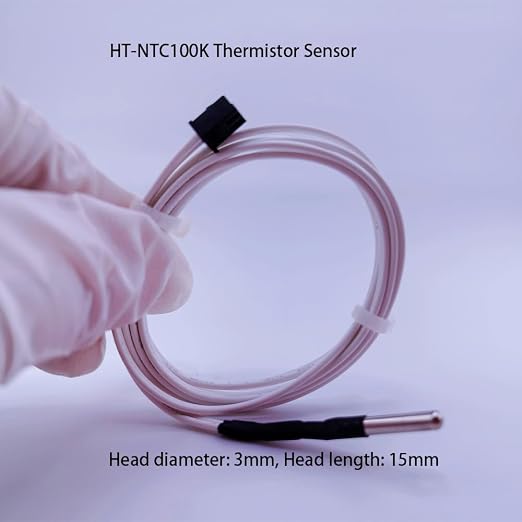 3Pcs 3D Printer HT-NTC100K Thermistor, Ender 3 Thermistor Upgrade NTC 100K 3950 - Image 3