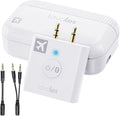 Bluetooth 5.3 Wireless Audio Transmitter, 3.5mm Jack, 32 Hours Battery Life, Dual Pairing, Low Latency, AptX Adaptive, Compatible with TVs, Speakers, Headphones