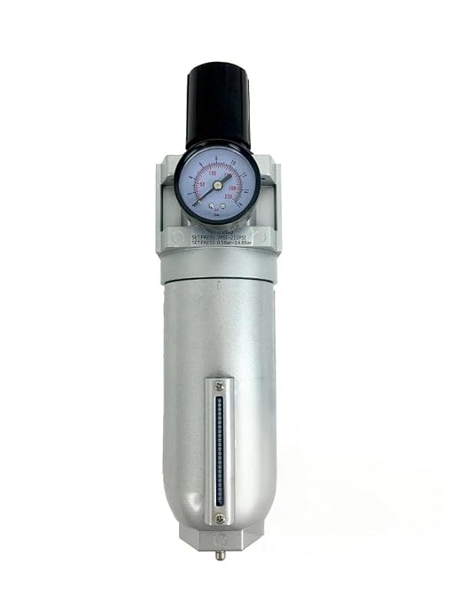 FR926A 3/4" Industrial Pressure Regulator Auto Drain - Image 7