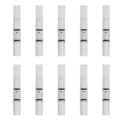 Cigarette Filters Pure White Set 10pcs Cigarette Holder Reusable Clean Tar by CaLeQiEverydayLifeAssistant