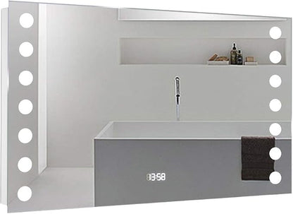 80x60cm LED Bathroom Mirror by Unknown