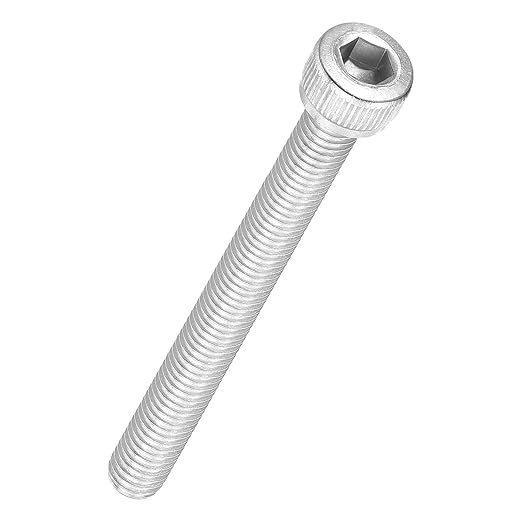 Kozelo 30pcs Socket Head Cap Screws - [M5-0.8 x 50mm] 304 Stainless Steel Allen Socket Drive for Electrical Motor 3D Printing Fan Engine Replacement Use, Silver