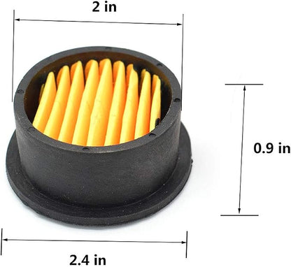 4 Pack Air Compressor Intake Paper Filter Elements Air Replacement Filter - Image 4
