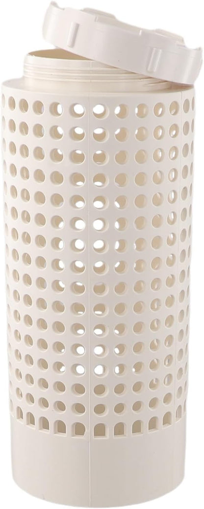 PVC Insect Composting Bin With Screw Lid by Unknown