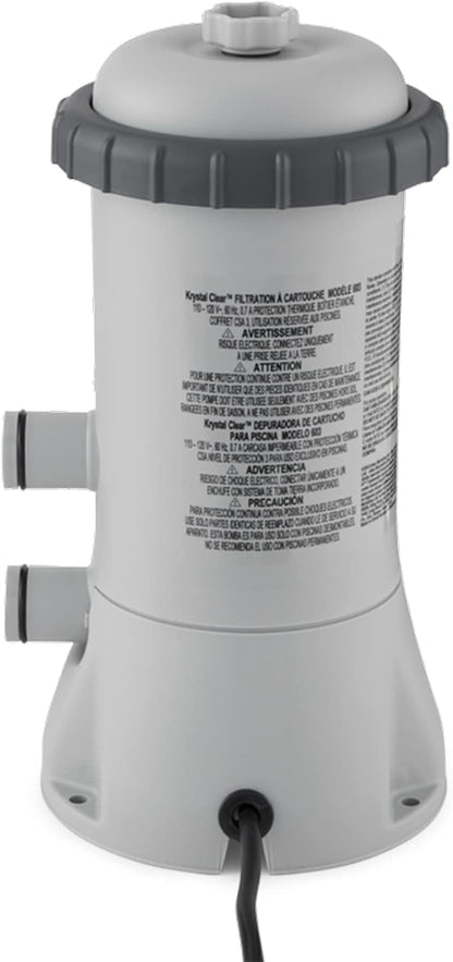 INTEX C1000 Krystal Clear Cartridge Filter Pump - Image 5
