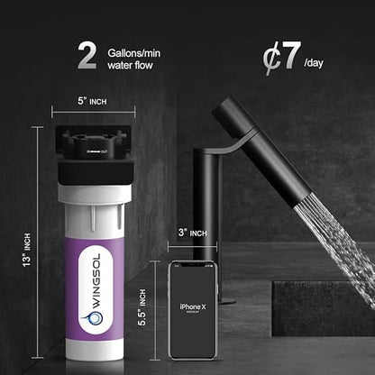 Under Sink Water Filter System, NSF/ANSI 42&53 Improve Taste, EZ Change Life - Image 5
