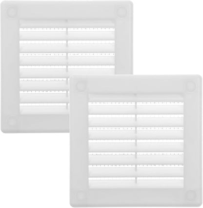 Vent Systems 3" x 3" White Plastic Soffit Vent Cover by VentSystems