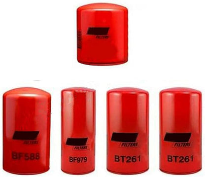 RAParts One New Complete Filter Kit Fits International Harvester 1066 1086 1466 - Image 2