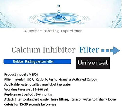 Misting System Calcium Inhibitor Filter - Image 8
