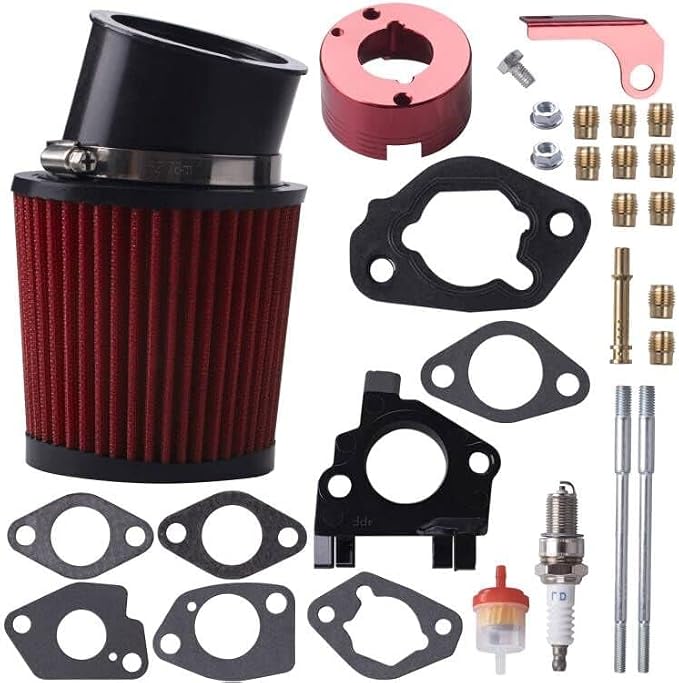Air Filter Adapter Jet Kit for Predator 301cc 420cc 11hp 13hp 15hp GX340 GX390 - Image 2