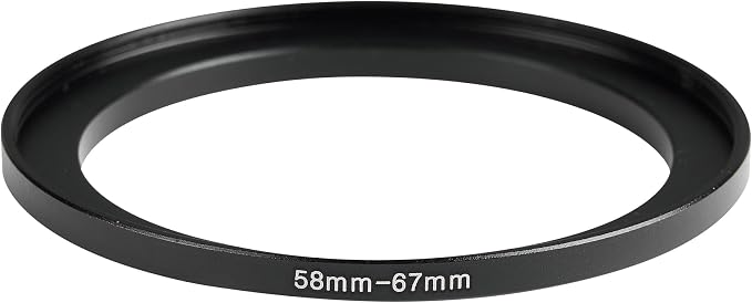 58-67mm Metal Step-Up/Down Ring Adapter Compatible - Image 3