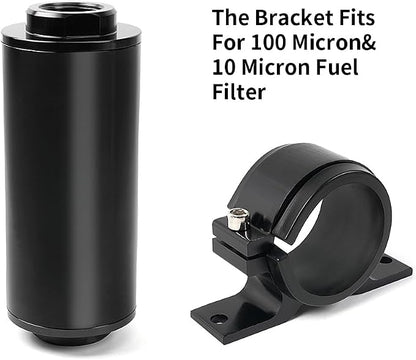 BARTOO 50mm Fuel Filter Mounting Bracket, Fuel Pump Clamp Holder - Image 4