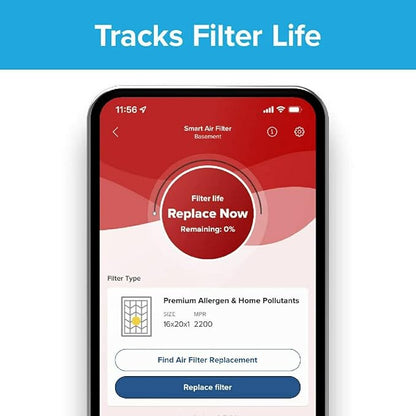 Filtrete 14x14x1 AC Furnace SMART Air Filter, MERV 12, MPR 1500, Track Filter - Image 6