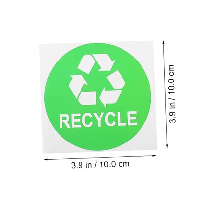 9pcs Trash Can Classification Stickers Self-Adhesive Recycling Decals - Image 4