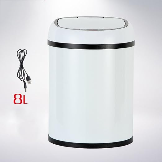 Portable Rechargeable Creative Intelligent Sensor Trash Can Household Electric - Image 3