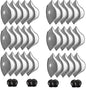 30 Pcs Activated Carbon Face Filters Anti Dust Replacements Parts by NBDIB