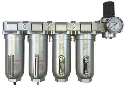 1" NPT Industrial Moisture Removing Particulate Filter and Oil Removing - Image 3